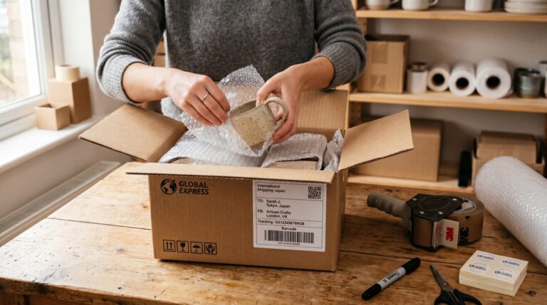 How to Pack Boxes for International Shipping (So Nothing Breaks)
