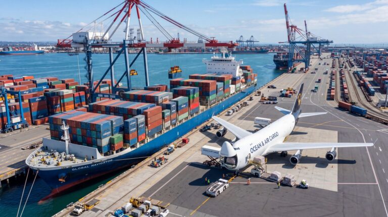 Ocean Freight vs Air Freight: How to Choose for Your International Move