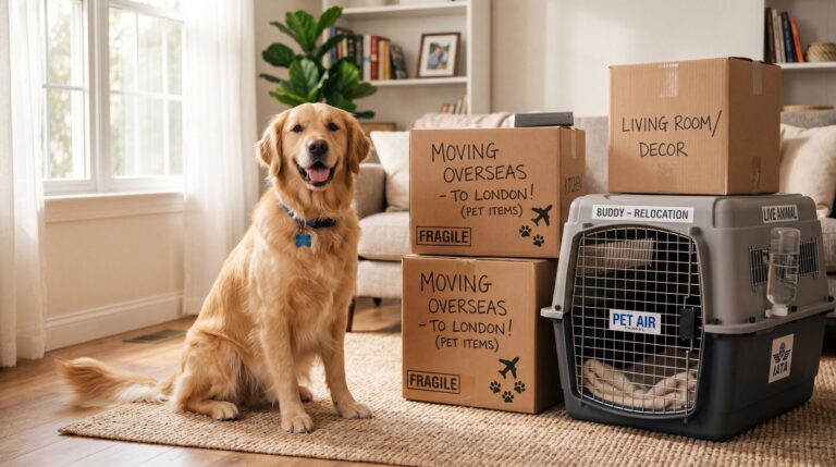 Moving Overseas with Pets: What You Need to Know Before You Go