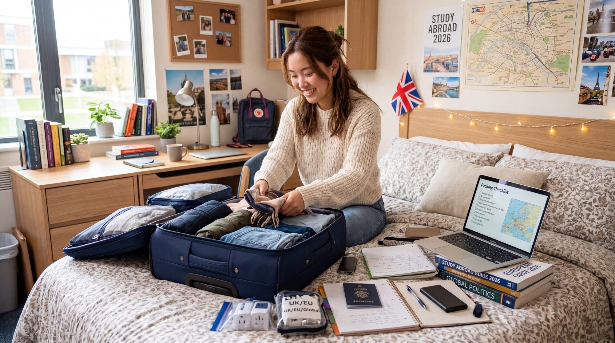Study Abroad Packing List 2026: What to Ship and What to Carry