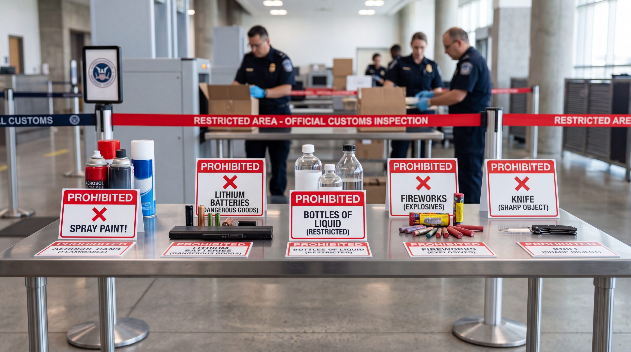 Prohibited and Restricted Items for International Shipping: The Complete List